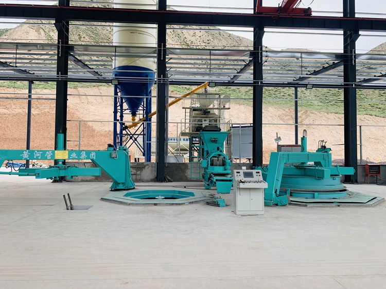 雙坑位芯模震動(dòng)工藝